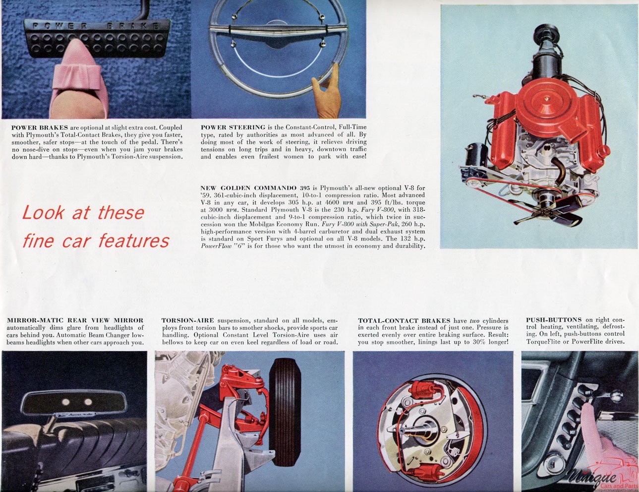 1959 Plymouth Brochure Page 1